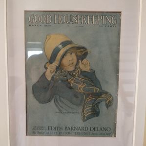 Original 1924 Good Housekeeping Magazine Cover